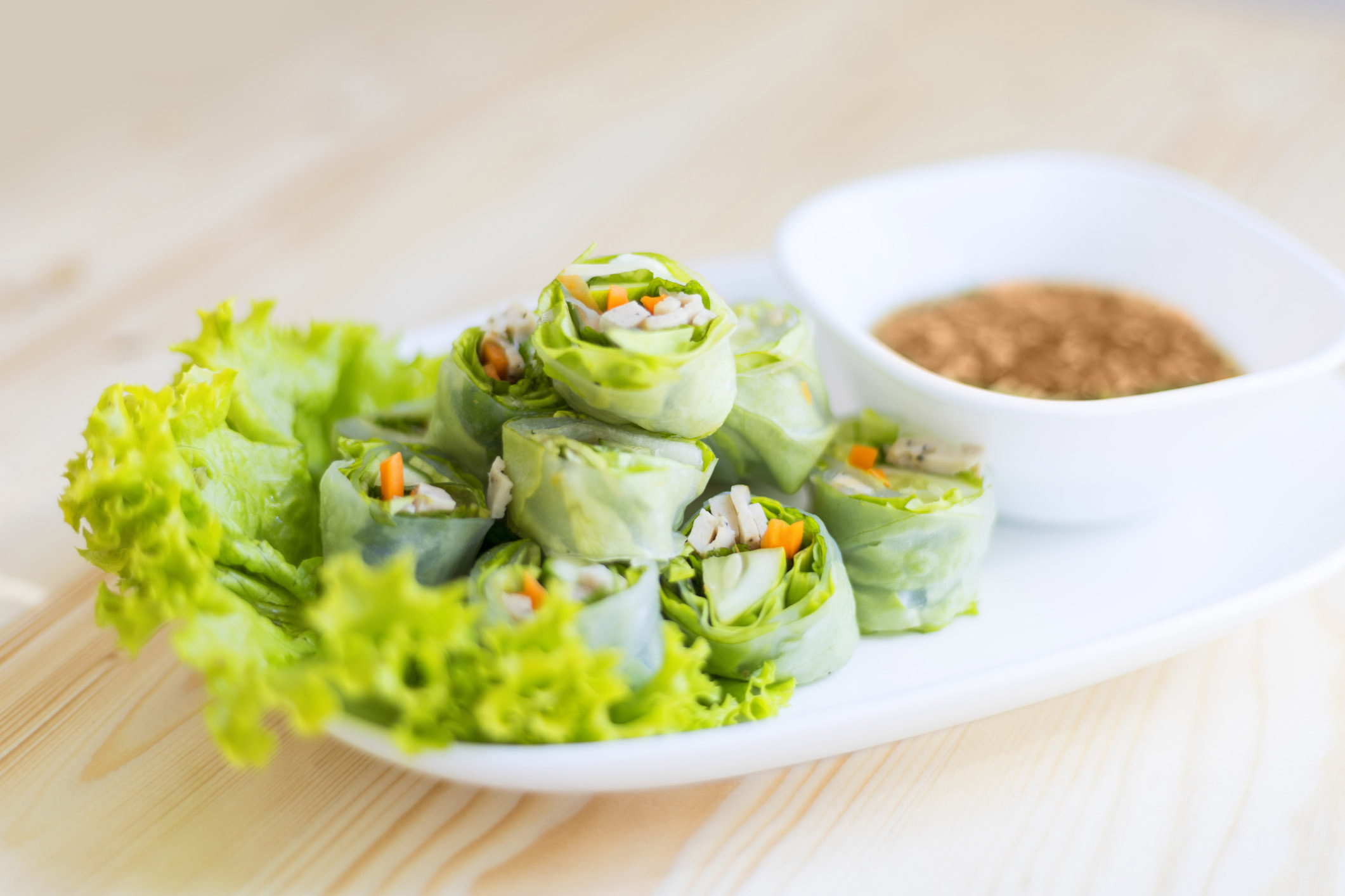 Veggie spring rolls